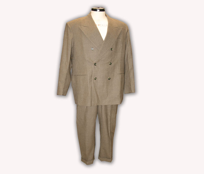1940's Double Breasted Two Piece Suit